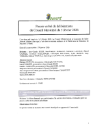 PV CM 2026 1 du 5 février